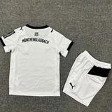 Mönchengladbach 25/26 White Home Kids Jersey Set