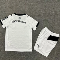 Mönchengladbach 25/26 White Home Kids Jersey Set