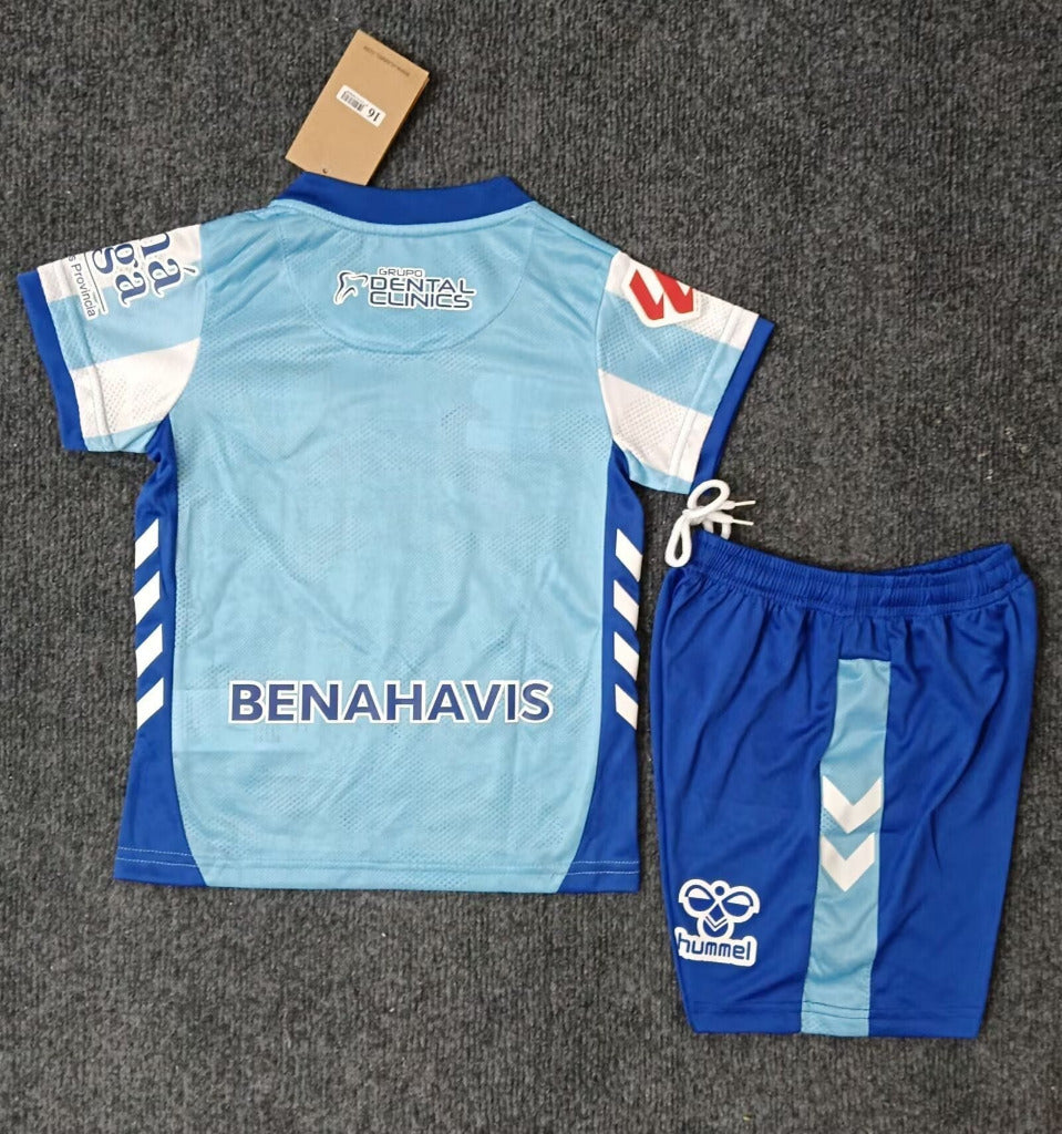 Malaga 25/26 Home Soccer Kids Jersey Set