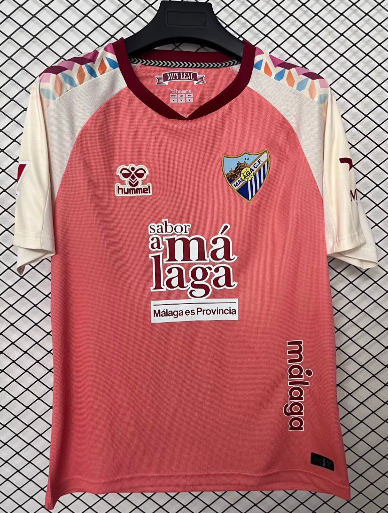 Malaga 26/27 Orange/Maroon Away Jersey