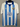 Malaga 26/27 White/Blue Stripes Home Jersey
