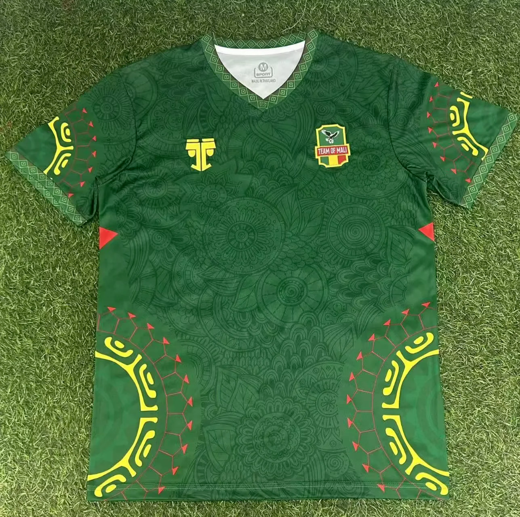 Mali 25/26 Green/Yellow Home Jersey
