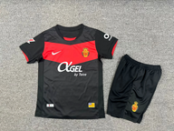 Mallorca 25/26 Black 3rd Away Kids Jersey Set