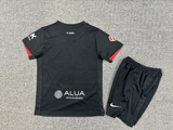 Mallorca 25/26 Black 3rd Away Kids Jersey Set