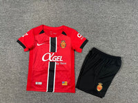 Mallorca 25/26 Red Home Kids Jersey Set