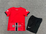 Mallorca 25/26 Red Home Kids Jersey Set