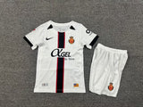 Mallorca 25/26 White Away Kids Jersey Set
