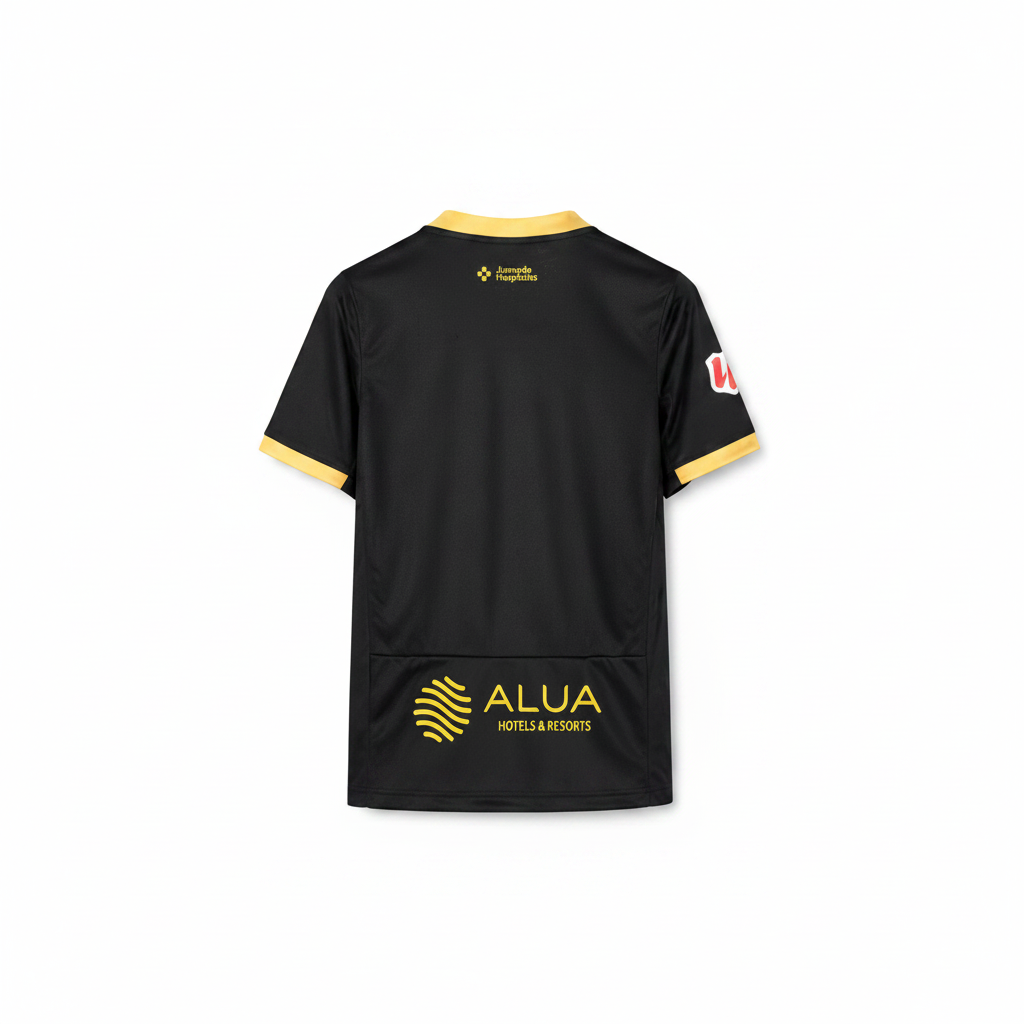 Mallorca 26/27 Black/Yellow Away Jersey