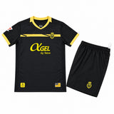 Mallorca 26/27 Black/Yellow Away Kids Jersey Set