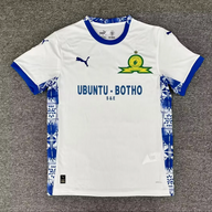 Mamelodi Sundowns 25/26 White/Blue Away Jersey