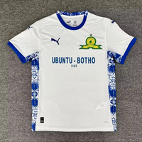 Mamelodi Sundowns 25/26 White/Blue Away Jersey