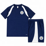 Man City 26/27 Navy Blue/White Training Kids Jersey Set