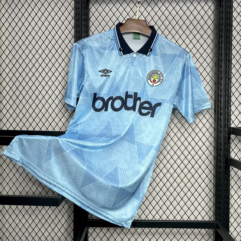 Manchester City 1989/91 Retro Home Jersey