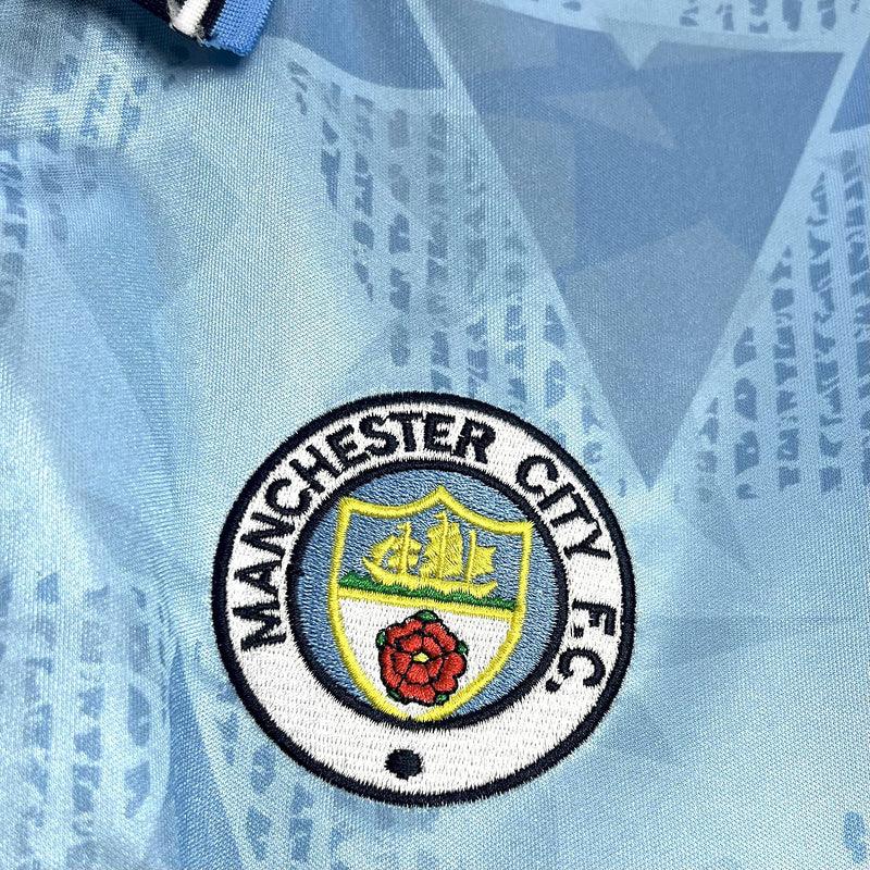 Manchester City 1989/91 Retro Home Jersey