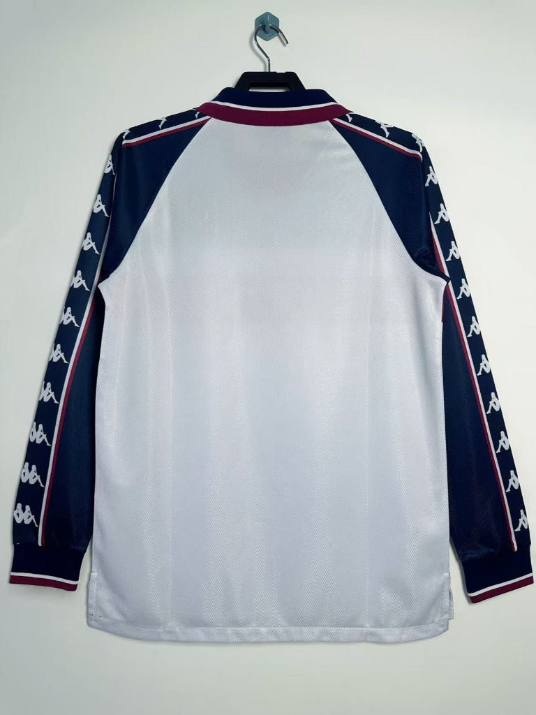 Manchester City 1997-98 Vintage Retro Away Long Sleeve Jersey - Concept Kits