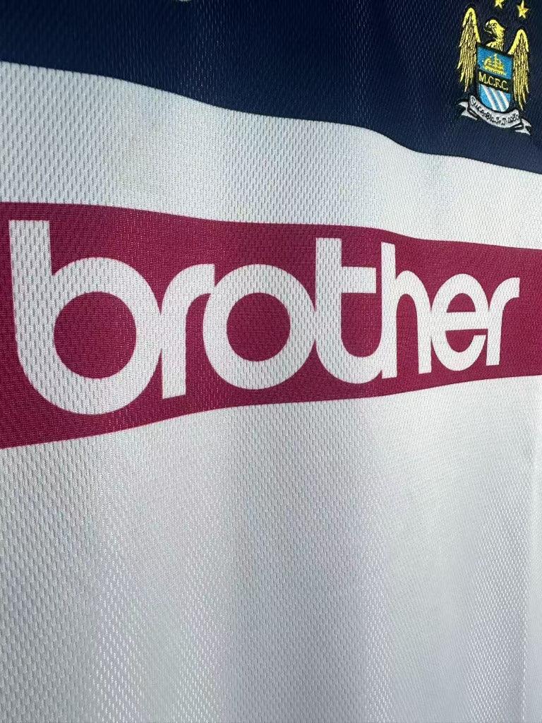 Manchester City 1997-98 Vintage Retro Away Long Sleeve Jersey - Concept Kits