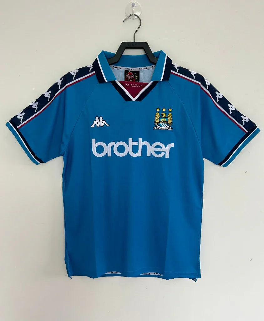 Manchester City 1997/98 Vintage Retro Home Stadium Jersey - Concept Kits