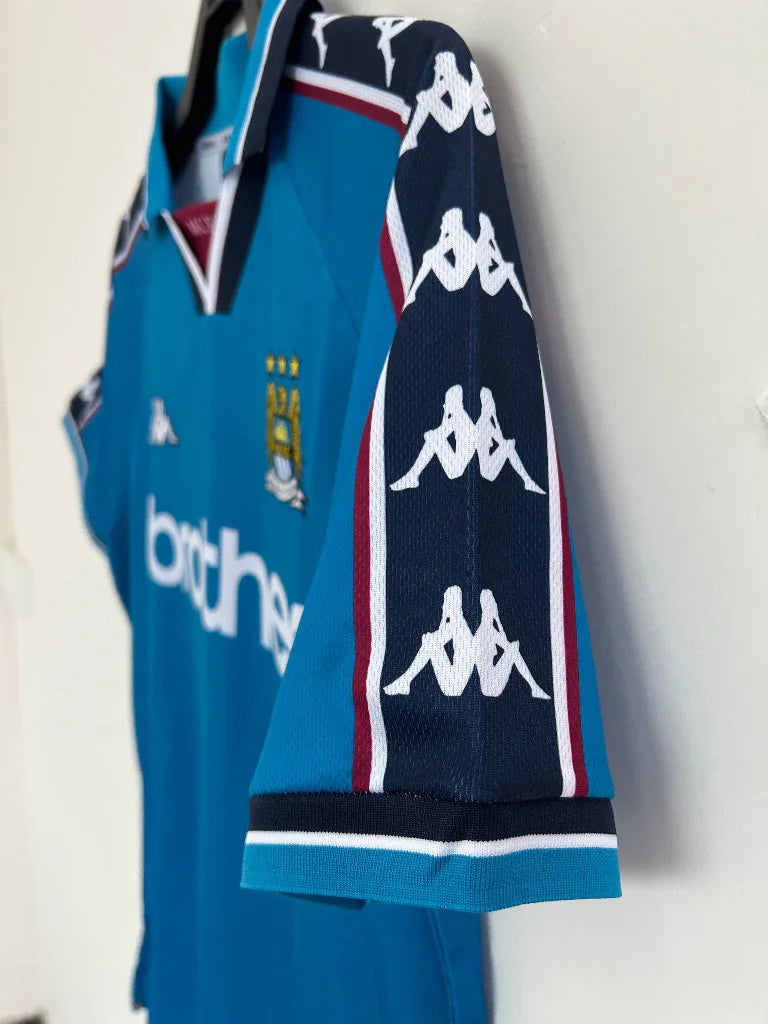 Manchester City 1997/98 Vintage Retro Home Stadium Jersey - Concept Kits