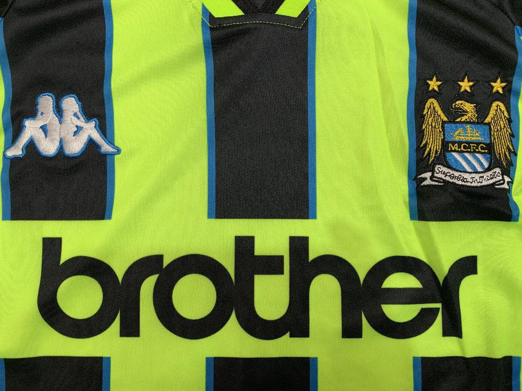 Manchester City 1998/99 Vintage Retro Away Jersey - Concept Kits