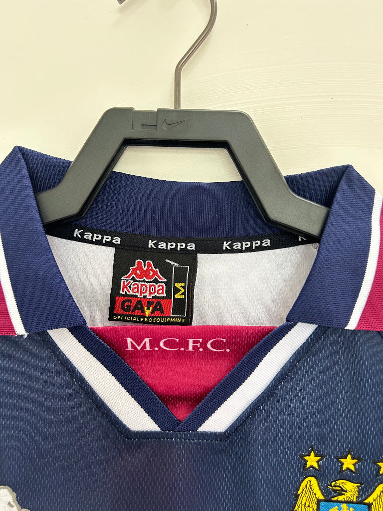 Manchester City 1997/98 Vintage Retro Away Jersey - Concept Kits