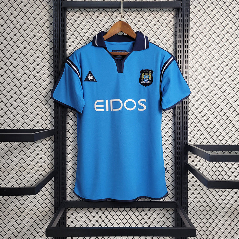 Manchester City 2001/02 Retro Home Jersey
