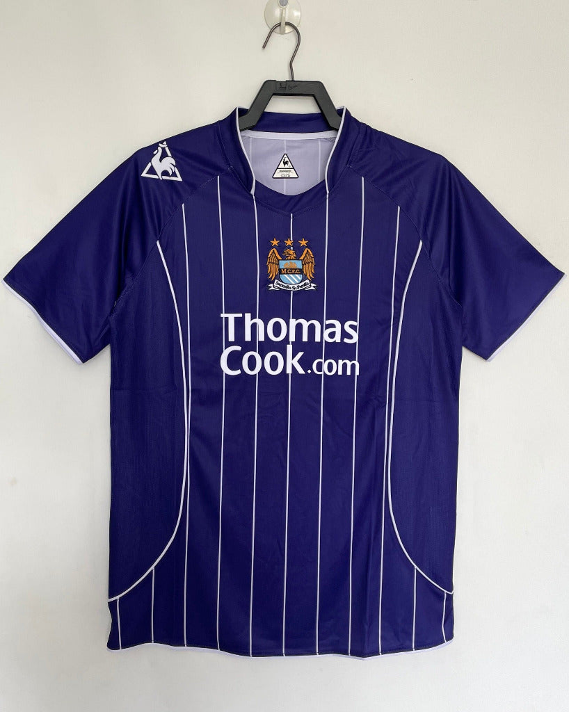 Manchester City 2007/08 Vintage Retro Away Jersey - Concept Kits