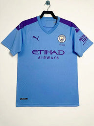 Manchester City 2019-20 Home Stadium Vintage Retro Jersey - Concept Kits
