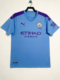 Manchester City 2019-20 Home Stadium Vintage Retro Jersey - Concept Kits