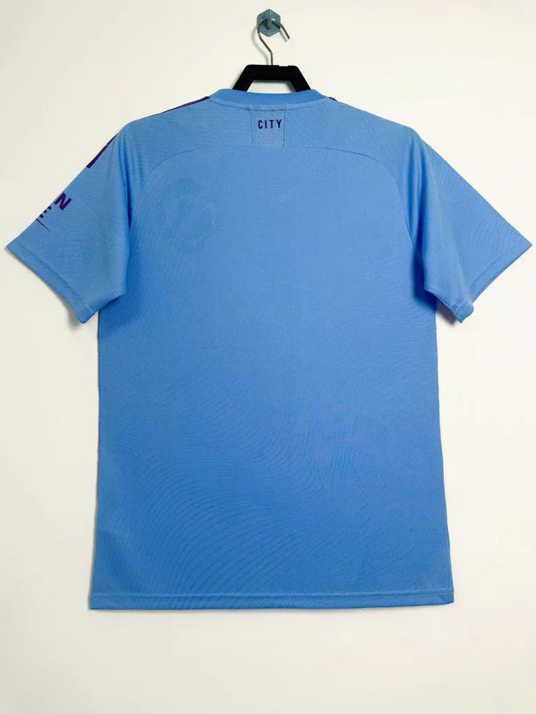 Manchester City 2019-20 Home Stadium Vintage Retro Jersey - Concept Kits