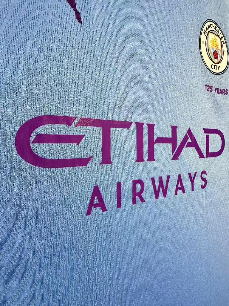 Manchester City 2019-20 Home Stadium Vintage Retro Jersey - Concept Kits