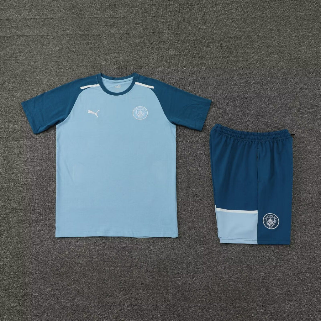 Manchester City 2024 Short Sleeve Home Training Kit - Concept Kits