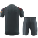 Manchester City 23/24 Grey Short Sleeve Training Kit - Concept Kits