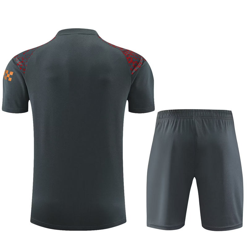 Manchester City 23/24 Grey Short Sleeve Training Kit - Concept Kits
