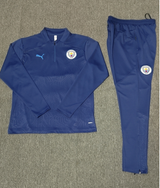 Manchester City 24/25 Adults/Kids 1/4 Zip Full Sleeve Home Training Suit - Concept Kits