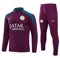 Manchester City 24/25 Adults/Kids Paris Saint-Germain Long Sleeve Tracksuit Set - Concept Kits