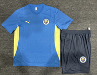 Manchester City 24/25 Adults Warm Up Short Sleeve Training Suit - Concept Kits