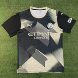 Manchester City 24/25 Black Yellow Away Jersey - Concept Kits