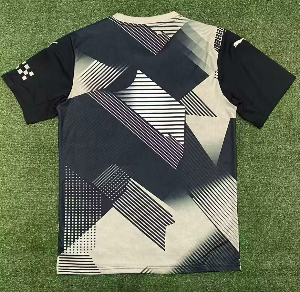 Manchester City 24/25 Black Yellow Away Jersey - Concept Kits