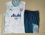Manchester City 24/25 Blue Sleeveless Training Kit - Concept Kits