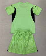 Manchester City 24/25 Green Goalkeeper Jersey Kids Kit - Concept Kits