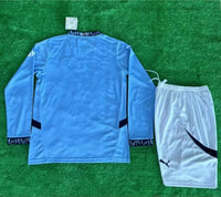 Manchester City 24/25 Men Home Long Sleeve Jersey Kit - Concept Kits