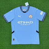 Manchester City 24/25 Men Home Short Sleeve Jersey Kit - Concept Kits