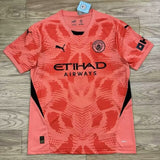 Manchester City 24/25 Orange Goalkeeper Away Jersey - Concept Kits