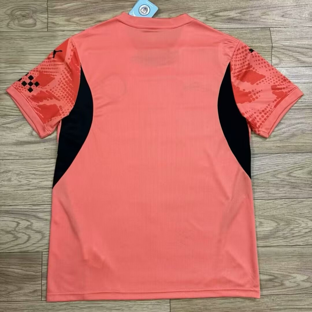 Manchester City 24/25 Orange Goalkeeper Away Jersey - Concept Kits