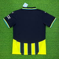 Manchester City 24/25 Yellow/Black Away Player Edition Jersey - Concept Kits