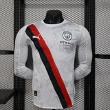 Manchester City 25/26 Away Player Version Long Sleeve Jersey