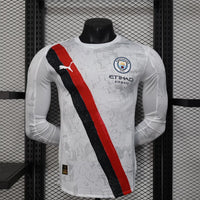Manchester City 25/26 Away Player Version Long Sleeve Jersey