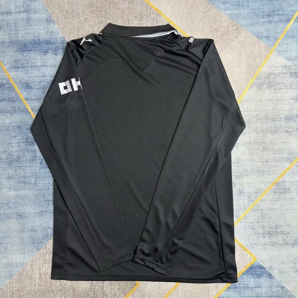 Manchester City 25/26 Black Away Long Sleeve Jersey