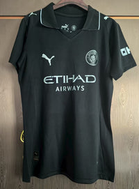 Manchester City 25/26 Black Away Women Jersey