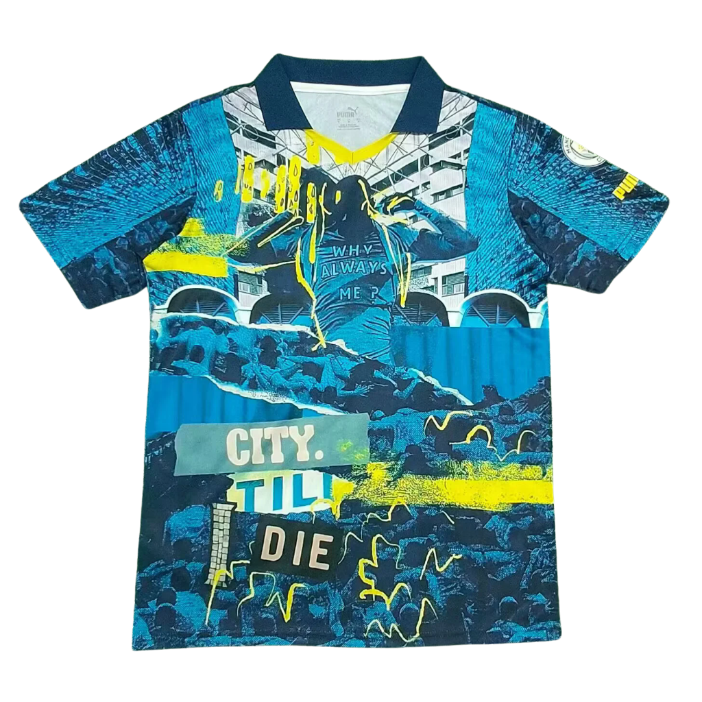 Manchester City 25/26 Blue Special Version Jersey - Concept Kits